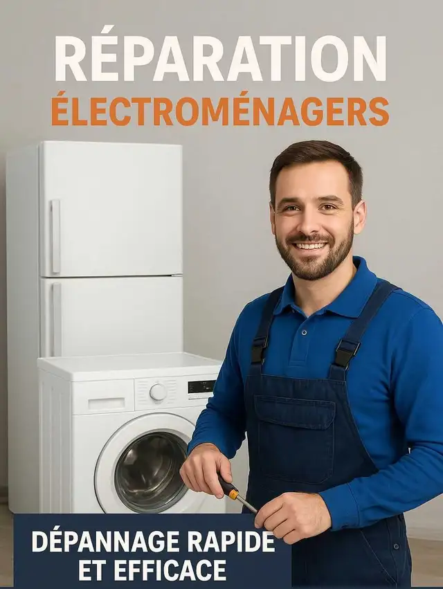 RÉPARATION ÉLECTROMÉNAGER