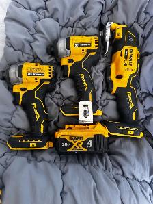 Dewalt 20V XR Brushless impact set