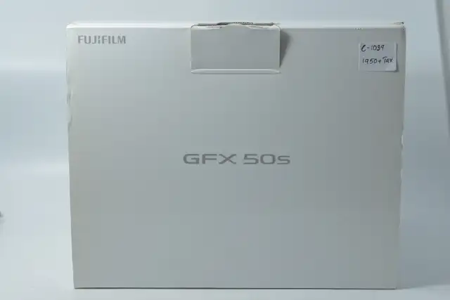 Fujifilm GFX 50S Camera ID C-1039