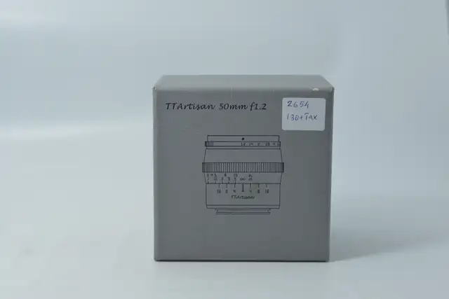 TTArtisan 50mm f1.2 for x mount ID 2654