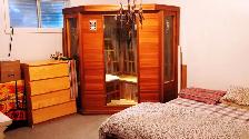 'Ceramic' Deep Infrared (dry) SAUNA in Red Cedar-wood frame. - Photo 3