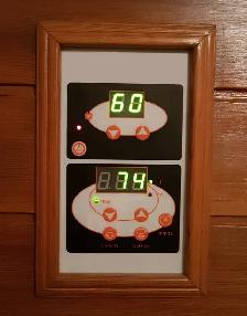 'Ceramic' Deep Infrared (dry) SAUNA in Red Cedar-wood frame. - Photo 5