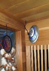 'Ceramic' Deep Infrared (dry) SAUNA in Red Cedar-wood frame. - Photo 7