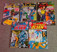 SET #2 - 5 SUPERMAN'S PAL JIMMY OSLEN COMICS