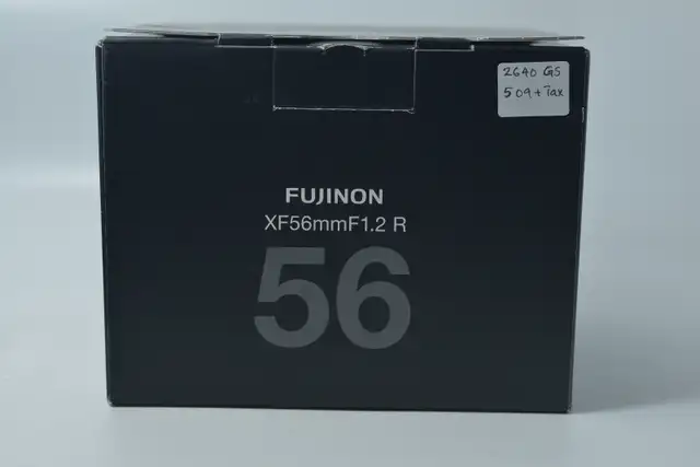 Fujifilm XF 56mm f1.2 R Lens ID 2640 GS