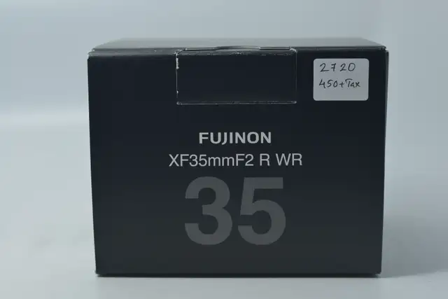 Fujifilm Fujinon XF 35mm F2 R WR Lens ID 2720