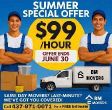MOVING SERVICES ☎️ 437-971-0071 ☎️