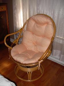 Chaise en rotin - Photo 2