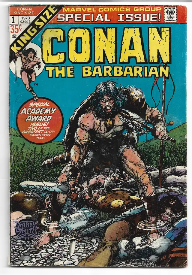 CONAN, THE BARBARIAN KING-SIZE ANNUAL #1