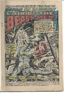 CONAN, THE BARBARIAN KING-SIZE ANNUAL #1 - Photo 2