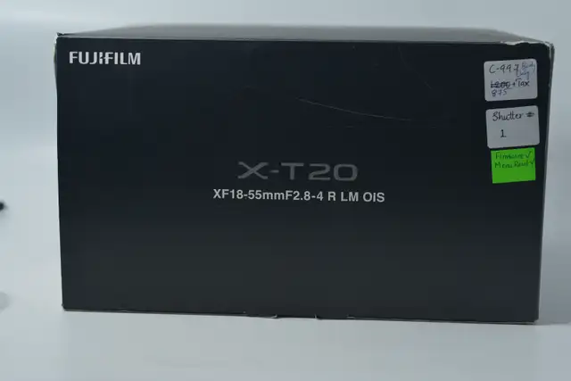 Fujifilm X-T20 Camera body ID C- 997