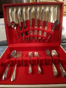 #56-162   INHERITANCE silverware set for 6 - Photo 2