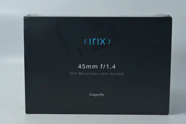Irix 45mm F1.4mmDragonfly For GFX FujiFilm G Mount ID 1649