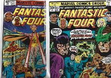 SET OF 2 FANTASTIC FOUR COMICS. NM