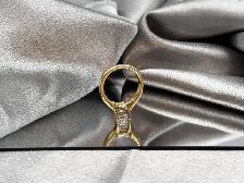 14Kt Gold 1 Carat Princess Cut Diamond Ring $3,345 - Photo 2