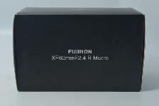Fujifilm XF 60mm F2.4 R Macro lens ID 2629