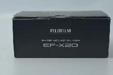 Fujifilm EF-X20 shoe mount flash ID 2601 TJ