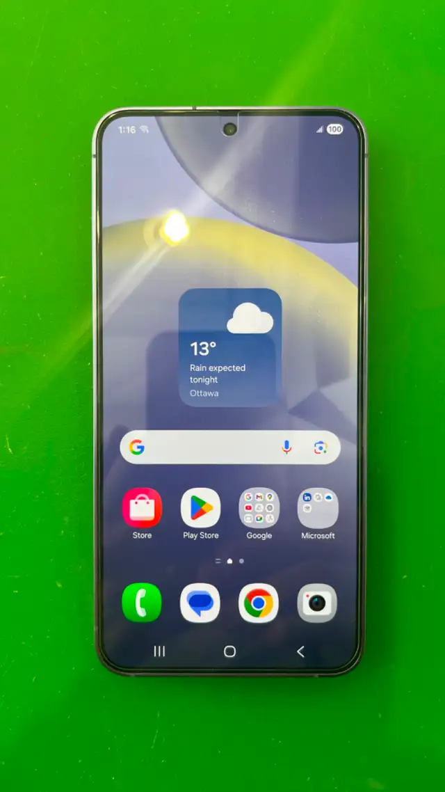 Samsung Galaxy S24, 128GB, Unlocked.