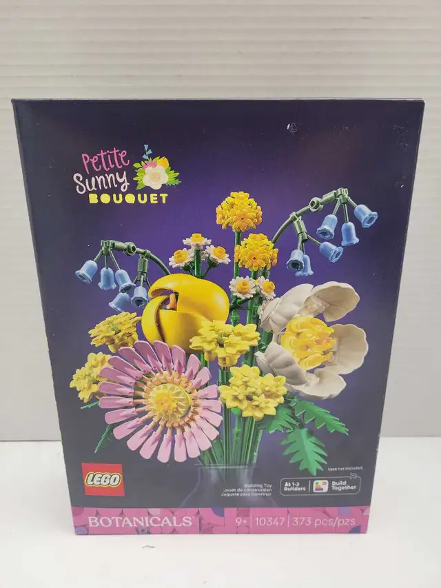 Lego 10347 Petite Sunny Bouquet Botanicals NEW