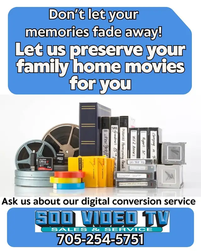 Home movie conversion to digital