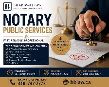 Notary Public | Document Notarization | Same-Day Appointments