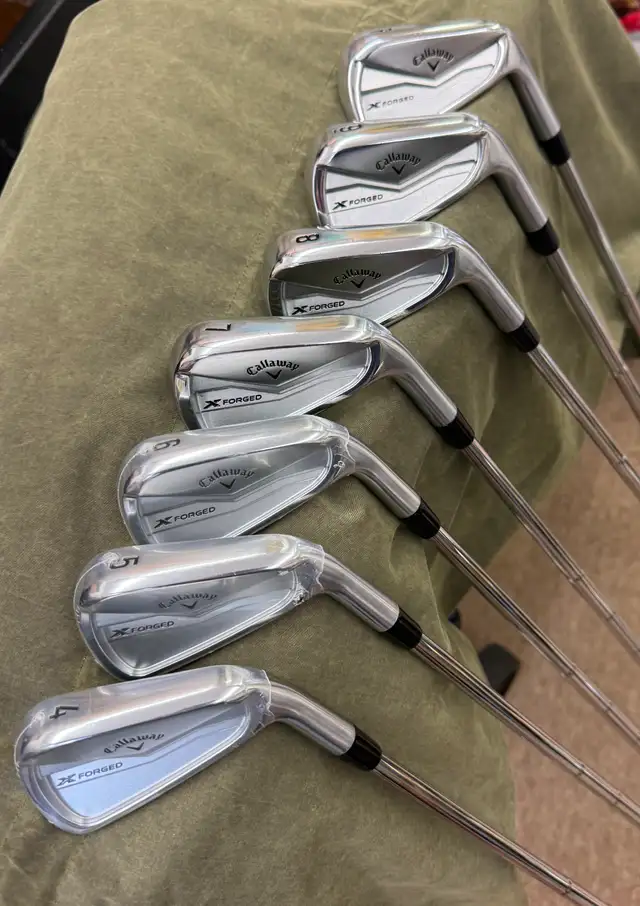 2026 Callaway X Forged irons 4-PW, MRH stiff