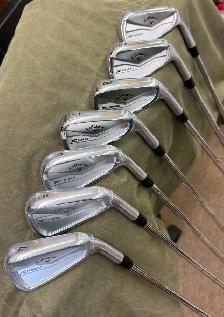 2026 Callaway X Forged irons 4-PW, MRH stiff