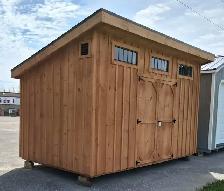 8 x 14 Pine Single Slope Shed #PSS105