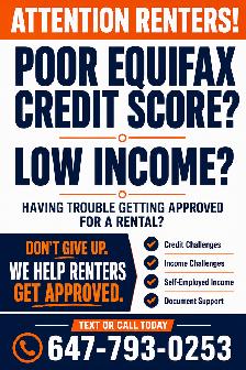 Low income? Poor Credit score? We help renters fix it! instantly - Photo 3