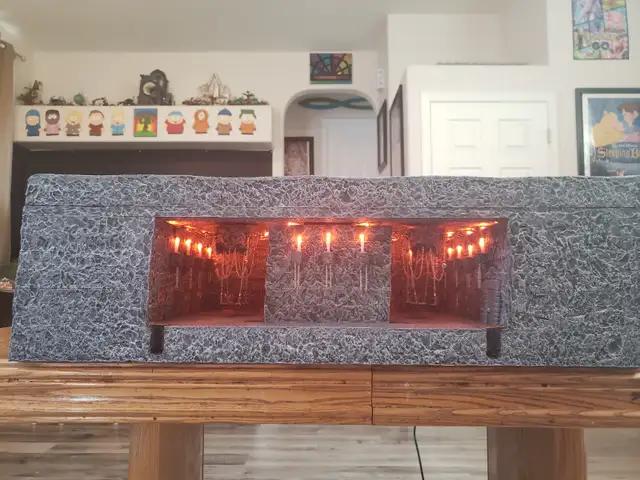 Miniature Dungeon Hand Crafted with Lighting