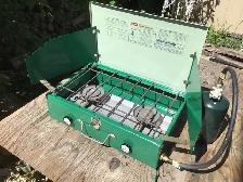 Coleman propane stove - camping