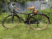 Black Ladies Cruiser Bike, 7 Speed – $60