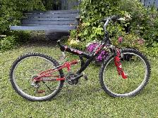 Jeep Boys Bike with Front & Back Suspension – $120