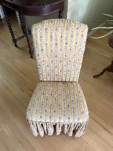 Upholstered Chair – $20