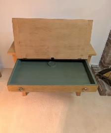 Solid Oak Mission Table – refinished in a Warm Honey colour - Photo 3
