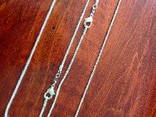 Sterling silver 2mm snake chains