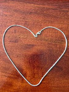 Sterling silver 2mm snake chains - Photo 6
