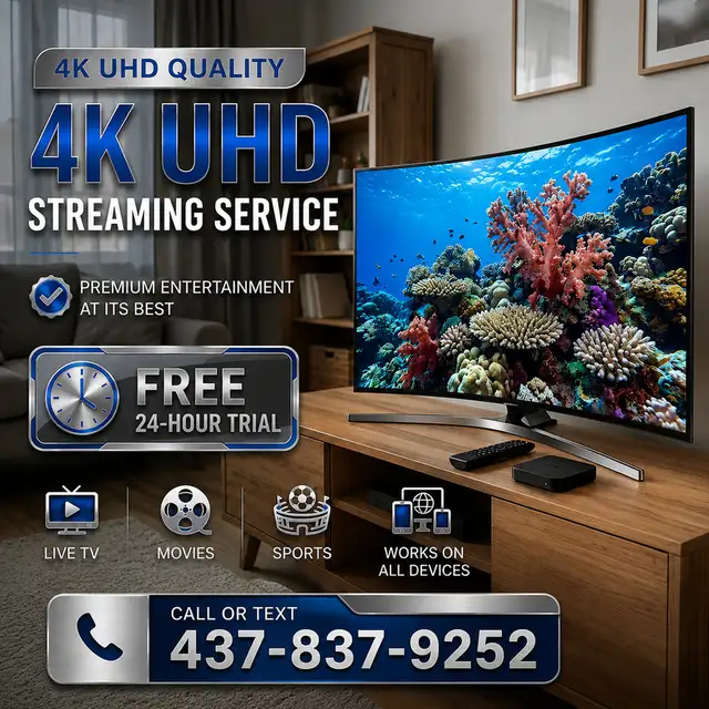 Unlimited 4K UHD . Streaming