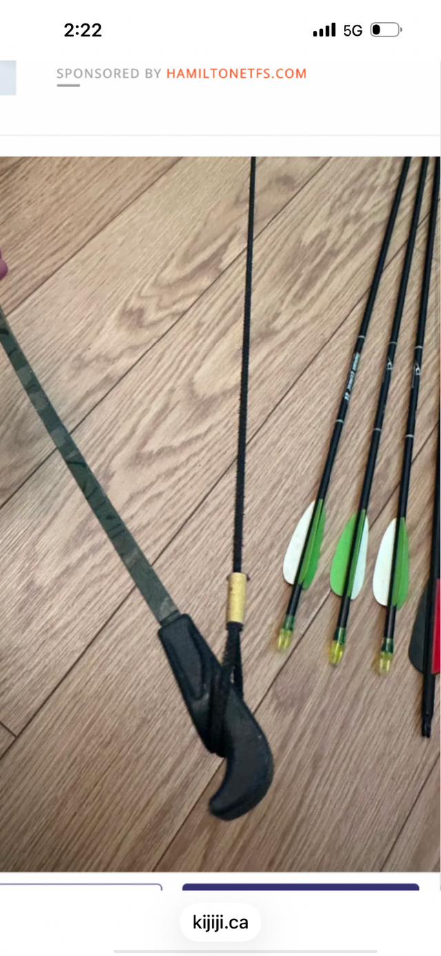 Bear Archery Crusader Youth bow package