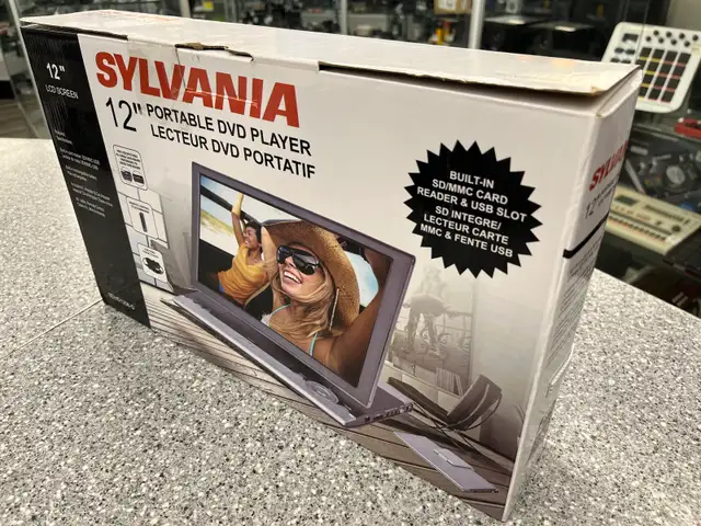 Sylvania 12" Portable DVD Player