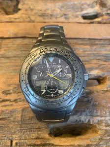 Citizen solar aviation watch.