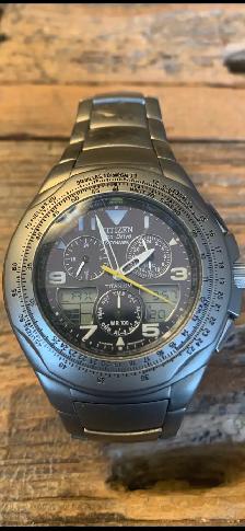 Citizen solar aviation watch. - Photo 2