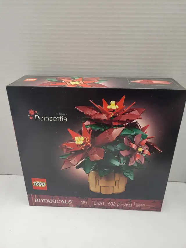 Lego 10370 Poinsettia Botanicals NEW