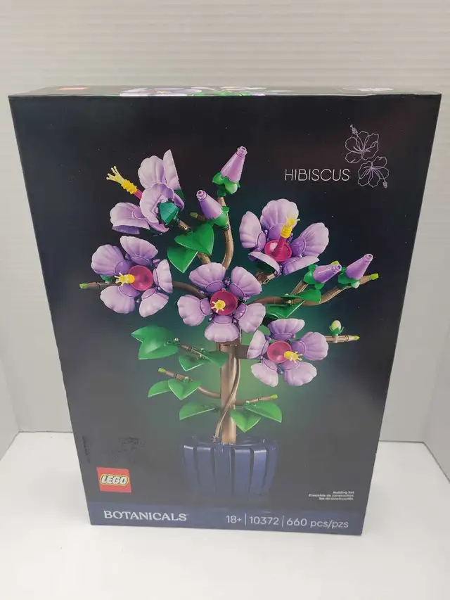 Lego 10372 Hibiscus Botanicals NEW