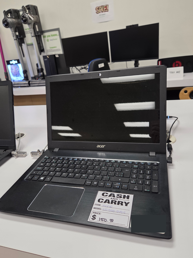 Acer 15.6' Laptop – ONLY $150   Tax!