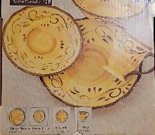 Dinnerware Set of 4 "Italian Villa"