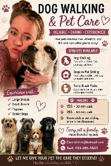 Dog walking service