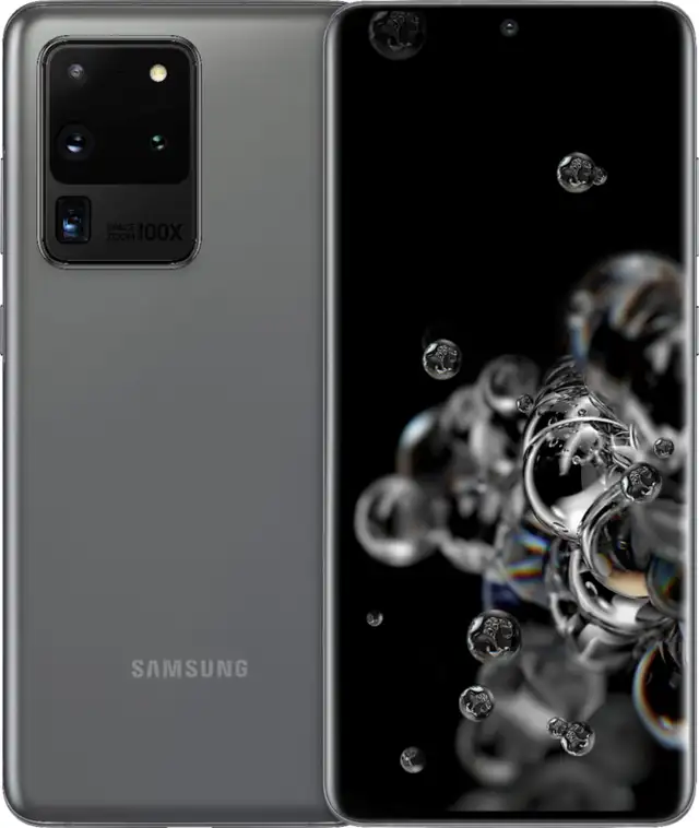BRANDNEW 256GBGB Samsung S20 Ultra 5G  ALL ACCESSORIES'
