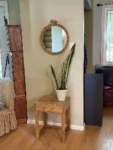 Small Side Table with Mirror – $180 - Photo 2