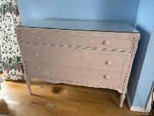 Full Size Bed Frame, Box Spring, Mattress & Dresser – $200 - Photo 2
